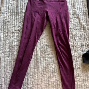 Girlfriend Collective Plum Full Length Legging Size Small